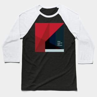 Modernist Vinyl Revolution Baseball T-Shirt